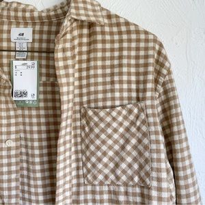 H&M Fall oversized flannel